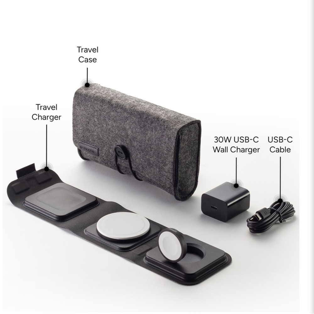ZAGG 3 in one charger mag safe